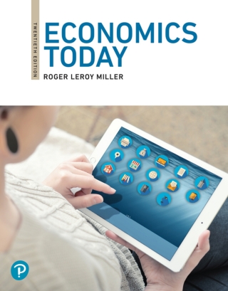 Cover image: Economics Today (Pearson+) 20th edition 9780135857304