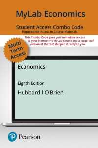 Cover image: MyLab Economics with Pearson eText + Print Combo Access Code for Economics 8th edition 9780136715085