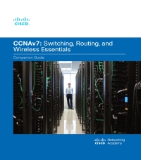 Imagen de portada: Switching, Routing, and Wireless Essentials Companion Guide (CCNAv7) 1st edition 9780136729358