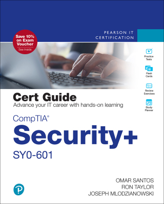 Cover image: CompTIA Security+ SY0-601 Cert Guide uCertify Labs 5th edition 9780136770312