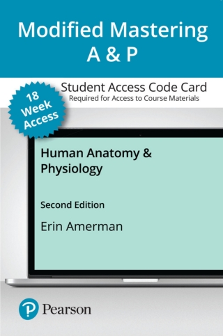 Cover image: Mastering A&P with Pearson eText Access Code (18 Weeks) for Human Anatomy & Physiology 2nd edition 9780136780502