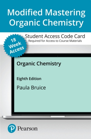 Cover image: Mastering Chemistry with Pearson eText Access Code (18 Weeks) for Organic Chemistry 8th edition 9780136780571