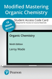 Cover image: Mastering Chemistry with Pearson eText Access Code (18 Weeks) for Organic Chemistry 9th edition 9780136780847