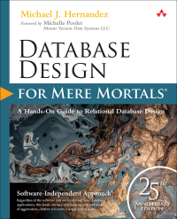 Omslagafbeelding: Database Design for Mere Mortals 4th edition 9780136788041
