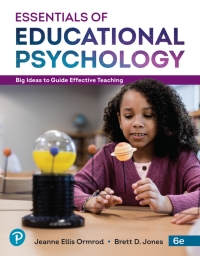 Cover image: Essentials of Educational Psychology: Big Ideas To Guide Effective Teaching (Pearson+) 6th edition 9780136817826