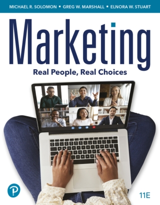 Cover image: Marketing: Real People, Real Choices (Pearson+) 11th edition 9780136810384