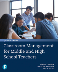 表紙画像: Classroom Management for Middle and High School Teachers 11th edition 9780136837923
