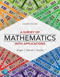 Cover image: A Survey of Mathematics with Applications 11th edition 9780135740460