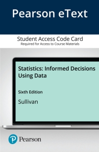 Cover image: Statistics: Informed Decisions Using Data 6th edition 9780136845928