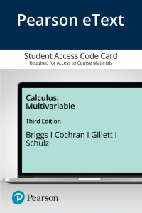 Cover image: Multivariable Calculus 3rd edition 9780136847250