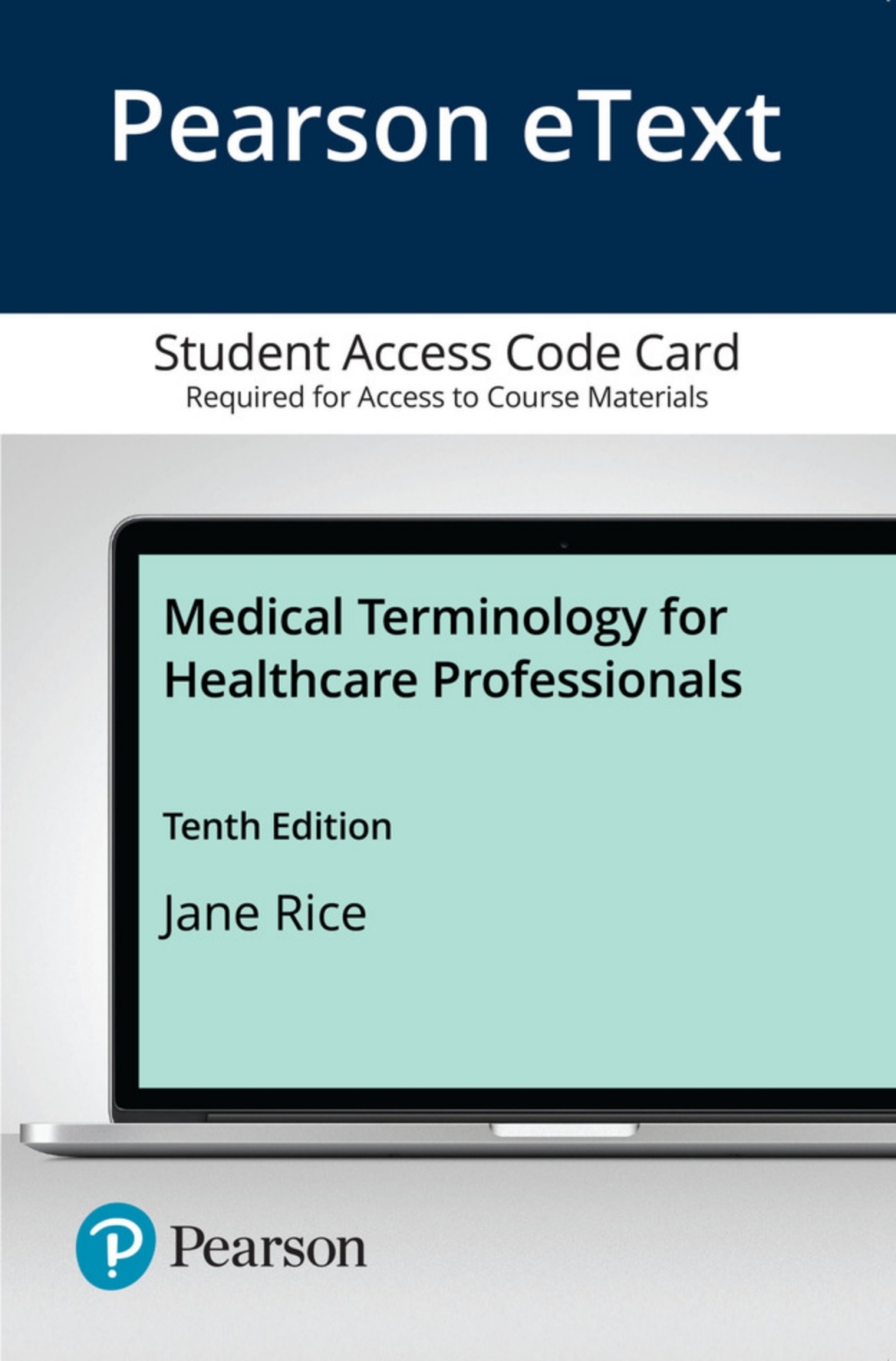 ISBN 9780136848813 product image for Medical Terminology for Healthcare Professionals -- Pearson eText - 10th Edition | upcitemdb.com