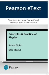 Cover image: Principles & Practice of Physics 2nd edition 9780136849131