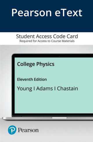 Cover image: College Physics 11th edition 9780136849247