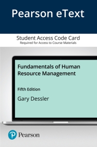 Cover image: Fundamentals of Human Resource Management 5th edition 9780136849872