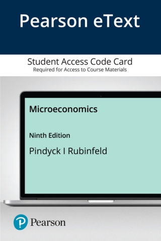 Cover image: Microeconomics 9th edition 9780136850892
