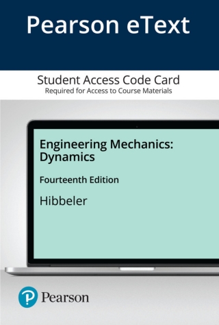 Cover image: Engineering Mechanics: Dynamics 14th edition 9780136851950