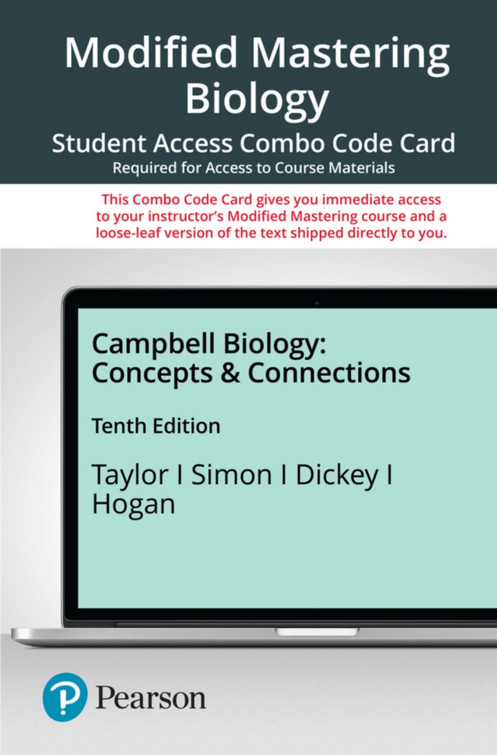 Mastering Biology with Pearson eText + Print Combo Access Code for Campbell Biology: Concepts & Connections 10th Edition