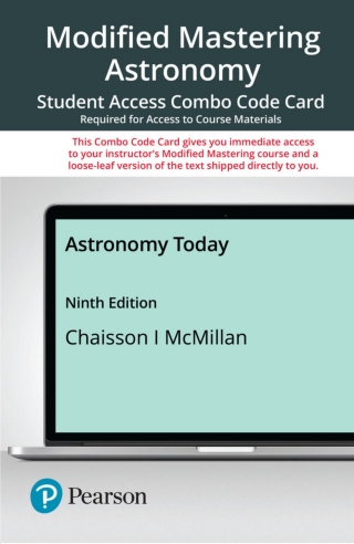 Cover image: Mastering Astronomy with Pearson eText + Print Combo Access Code for Astronomy Today 9th edition 9780136858492