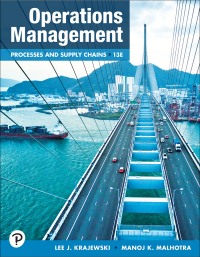 Cover image: Operations Management: Processes and Supply Chains 13th edition 9780136860938