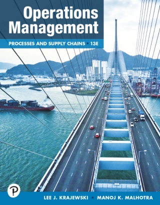 Cover image: Operations Management: Processes and Supply Chains (Pearson+) 13th edition 9780136860938