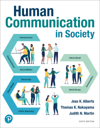 Cover image: Human Communication in Society 6th edition 9780136863878