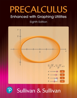 Cover image: Precalculus Enhanced with Graphing Utilities (Pearson+) 8th edition 9780135813416