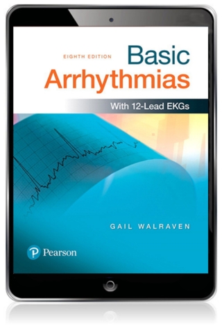 Cover image: Basic Arrhythmias (Pearson+) 8th edition 9780134380995
