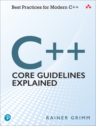 Cover image: C++ Core Guidelines Explained 1st edition 9780136875673