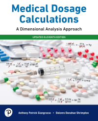 Cover image: Medical Dosage Calculations 11th edition 9780136877127