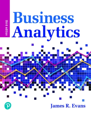 Cover image: Business Analytics (Pearson+) 3rd edition 9780135311110