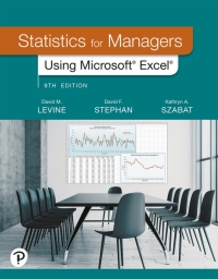 Cover image: Statistics for Managers Using Microsoft Excel (Pearson+) 9th edition 9780135969854