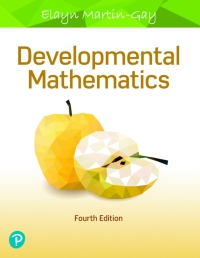 Cover image: Developmental Mathematics (Pearson+) 4th edition 9780134896014