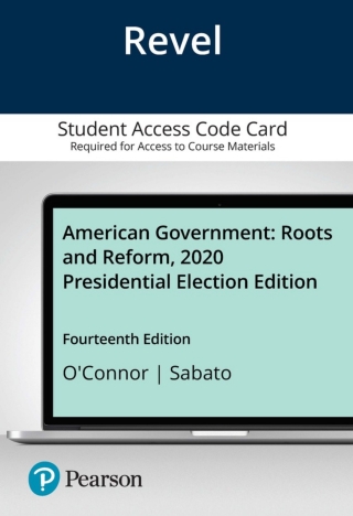 Cover image: Revel Access Code for American Government: Roots and Reform, 2022 Midterm Elections Update 14th edition 9780136900368