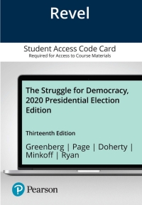 Cover image: Revel Access Code for Struggle for Democracy, The, 2022 Midterm Elections Update 13th edition 9780136901204