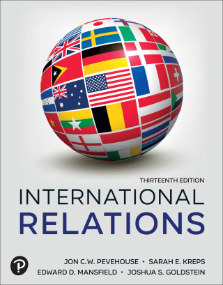 希少本　Pearson New International Edition International Relations 13th edition | 9780136901600