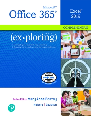 Cover image: Exploring Microsoft Office Excel 2019 Comprehensive (Pearson+) 1st edition 9780135452752