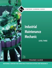 Cover image: Industrial Maintenance Mechanic, Level 3 3rd edition 9780136044963