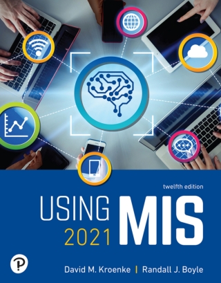 Cover image: Using MIS (Pearson+) 12th edition 9780136921653