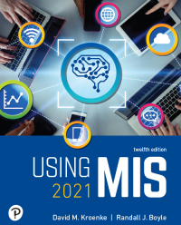 Cover image: Using MIS 12th edition 9780136921653