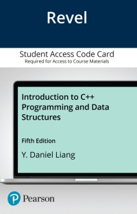 Cover image: Revel Access Code for Introduction to C++ Programming and Data Structures 5th edition 9780136922049