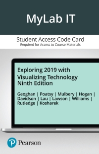 Cover image: MyLab IT with Pearson eText Access Code for Exploring 2019 + Visualizing Technology, Ninth Edition 9th edition 9780136926528