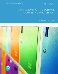 Cover image: Transforming the School Counseling Profession (Pearson+) 5th edition 9780134610597