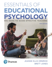 Cover image: Essentials of Educational Psychology 5th edition 9780136943129