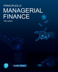 Cover image: Principles of Managerial Finance 16th edition 9780136945888