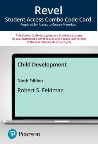Cover image: Revel Access Code for Child Development 9th edition 9780136967217