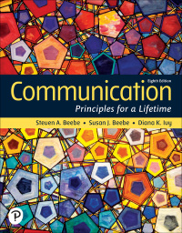 Cover image: Communication: Principles for a Lifetime 8th edition 9780136967927