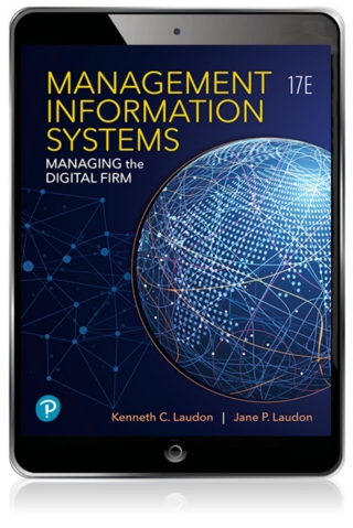 Cover image: Management Information Systems: Managing the Digital Firm (Pearson+) 17th edition 9780136971276