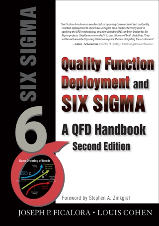 Cover image: Quality Function Deployment and Six Sigma 2nd edition 9780137035076