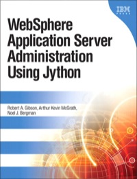 Cover image: WebSphere Application Server Administration Using Jython 1st edition 9780133580082