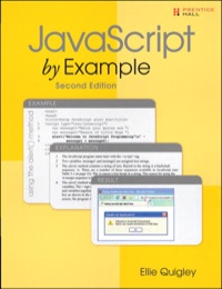 Cover image: JavaScript by Example 2nd edition 9780137054893